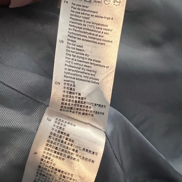 Emanuelle Satin Trim Double Breasted Coat - Picture 10 of 10